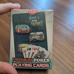 NEW Home Is Where You Park It Camper Poker Playing Cards